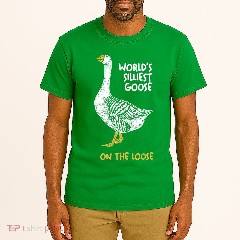World's Silliest Goose On The Loose Tall T-Shirt