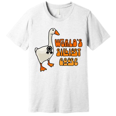 WorldS Silliest Goose Premium T-Shirt