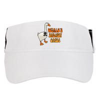 WorldS Silliest Goose Adult Drive Performance Visor
