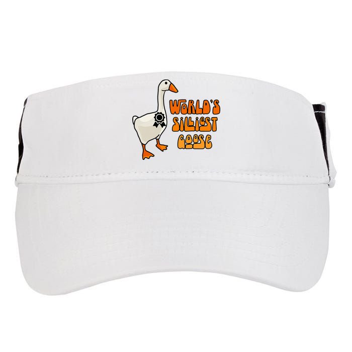 WorldS Silliest Goose Adult Drive Performance Visor