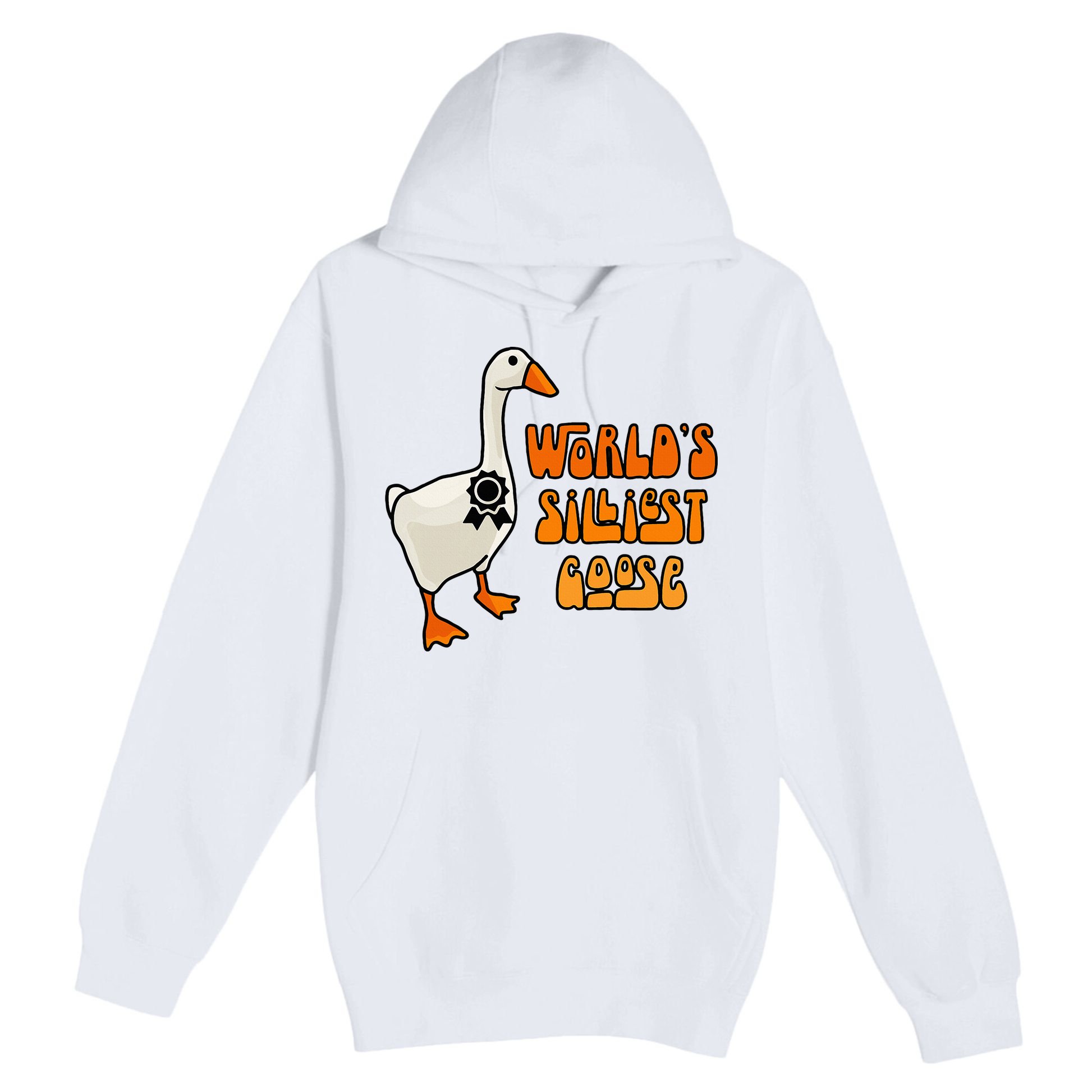 WorldS Silliest Goose Premium Pullover Hoodie