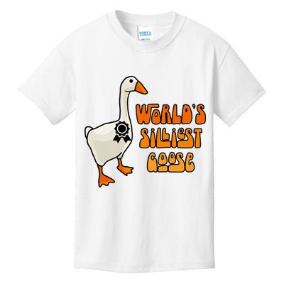 WorldS Silliest Goose Kids T-Shirt