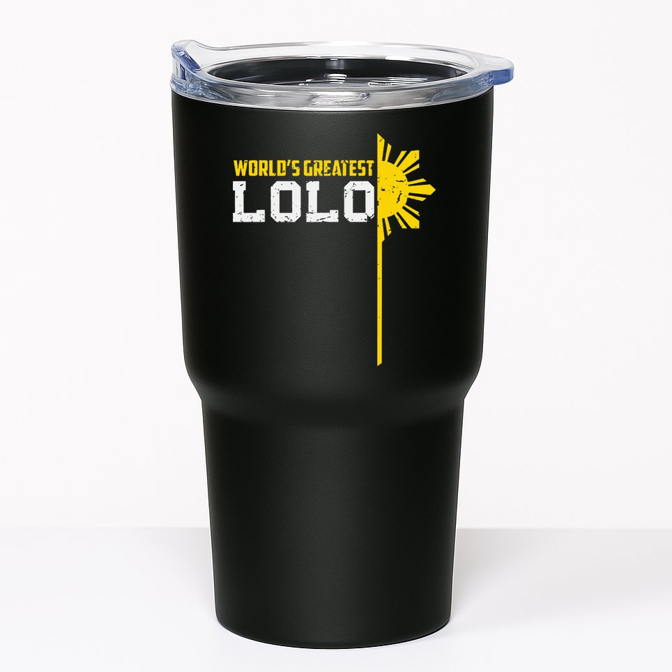 World S Greatest Lolo Filipino Grandpa Tumbler