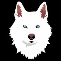 White Siberian Husky Canine White Snow Dog Cooling Performance Crew T-Shirt