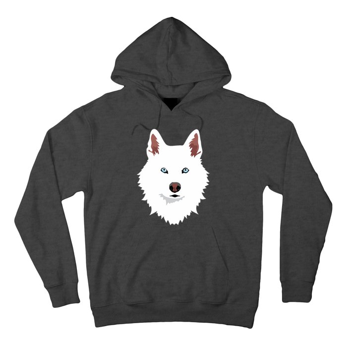 White Siberian Husky Canine White Snow Dog Hoodie