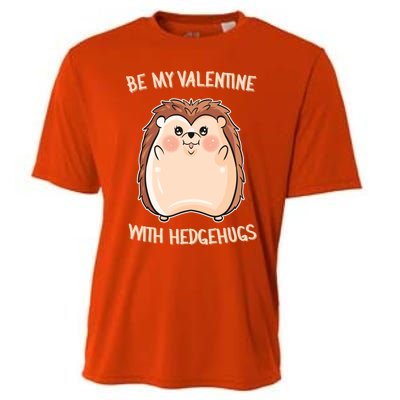 Want Some Hedhugs? Gift Hedgehog Embrace Valentine's Day Cute Gift Cooling Performance Crew T-Shirt