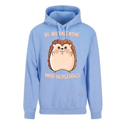 Want Some Hedhugs? Gift Hedgehog Embrace Valentine's Day Cute Gift Unisex Surf Hoodie