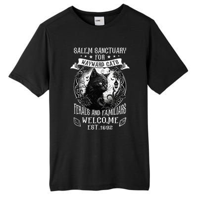 Witch Salem Home For Wayward Black Cats 1692 Halloween Tall Fusion ChromaSoft Performance T-Shirt