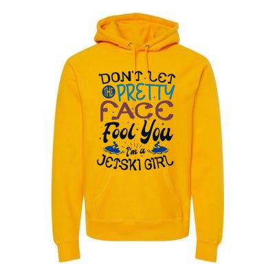 Water Sports Holiday Jetski Quote Cute Gift Premium Hoodie