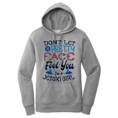 Water Sports Holiday Jetski Quote Cute Gift Women's Pullover Hoodie