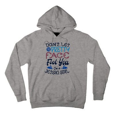 Water Sports Holiday Jetski Quote Cute Gift Tall Hoodie