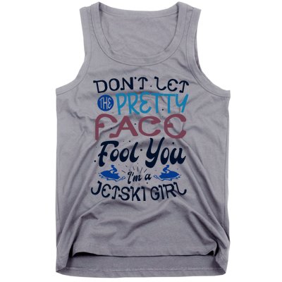 Water Sports Holiday Jetski Quote Cute Gift Tank Top