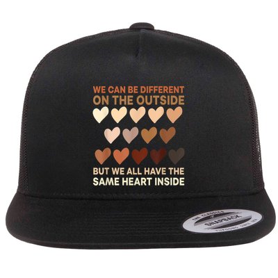 Womens Same Heart Black History Month African American Pride Flatbill Hat