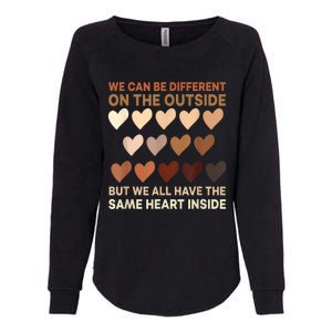 Womens Same Heart Black History Month African American Pride Womens California Wash Sweatshirt