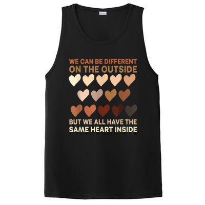 Womens Same Heart Black History Month African American Pride PosiCharge Competitor Tank