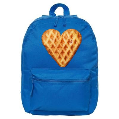 Waffles Sweet Heart Halloween Costume Valentines Day Cool Gift 16 in Basic Backpack