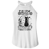 Witch Salem Home For Wayward Black Cats 1692 Halloween Women’s Perfect Tri Rocker Tank