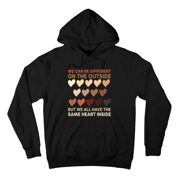 Wo Same Heart Black History Month African American Pride Hoodie