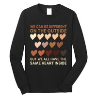 Wo Same Heart Black History Month African American Pride Long Sleeve Shirt