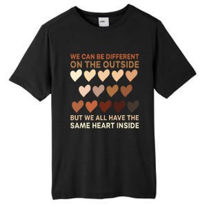 Wo Same Heart Black History Month African American Pride Tall Fusion ChromaSoft Performance T-Shirt