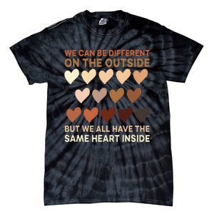 Wo Same Heart Black History Month African American Pride Tie-Dye T-Shirt