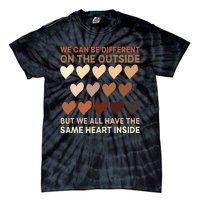 Wo Same Heart Black History Month African American Pride Tie-Dye T-Shirt