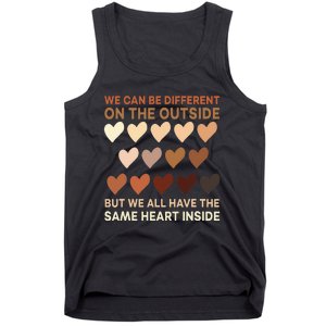 Wo Same Heart Black History Month African American Pride Tank Top