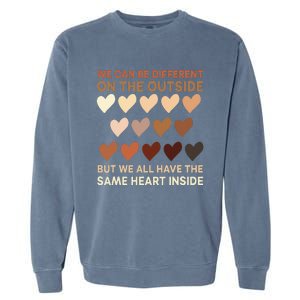 Wo Same Heart Black History Month African American Pride Garment-Dyed Sweatshirt