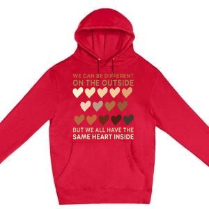 Wo Same Heart Black History Month African American Pride Premium Pullover Hoodie