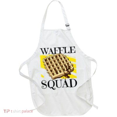 Waffle Squad Ironic Waffle Gourmet Hobby Chef Full-Length Apron With Pockets