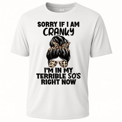 Wo Sorry If I Am Cranky I'm In My Terrible 50'S Right Now Performance Shirt