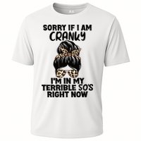 Wo Sorry If I Am Cranky I'm In My Terrible 50'S Right Now Performance Shirt