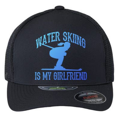 Water Skiing Is My Friend Water Skiing Water Skier Cute Gift Flexfit Unipanel Trucker Cap