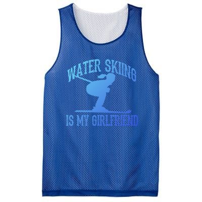 Water Skiing Is My Friend Water Skiing Water Skier Cute Gift Mesh Reversible Basketball Jersey Tank