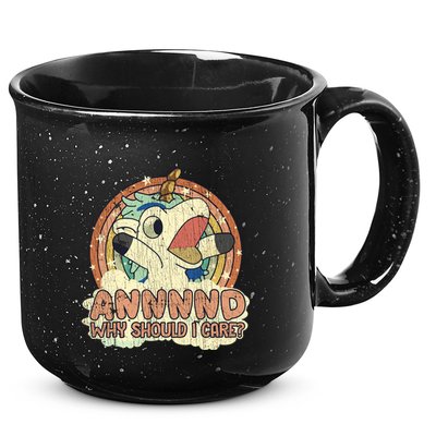 Why Should I Care Unicorn Lover Magical Funny 15oz Campfire Ceramic Mug