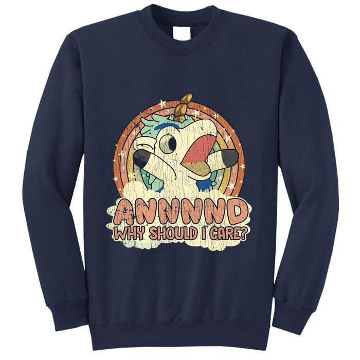 Why Should I Care Unicorn Lover Magical Funny Sweatshirt