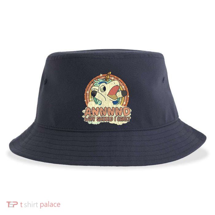 Why Should I Care Unicorn Lover Magical Funny Sustainable Bucket Hat