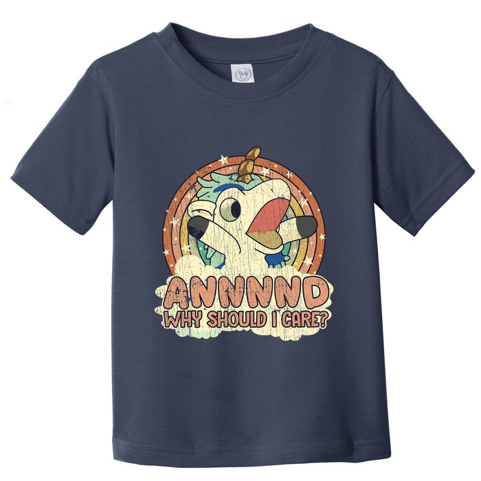 Why Should I Care Unicorn Lover Magical Funny Toddler T-Shirt