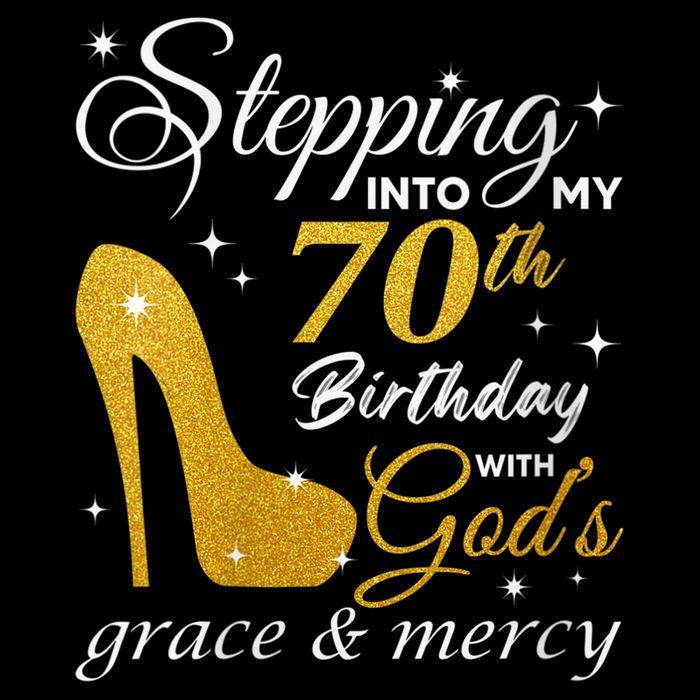 Wo Stepping Into My 70th Birthday With God's Grace And Mercy 16 in Basic Backpack