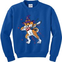 Witch Shiba Inu Nurse Vintage Great Gift Kids Sweatshirt