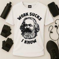 Work Sucks I Know Performance Shirt