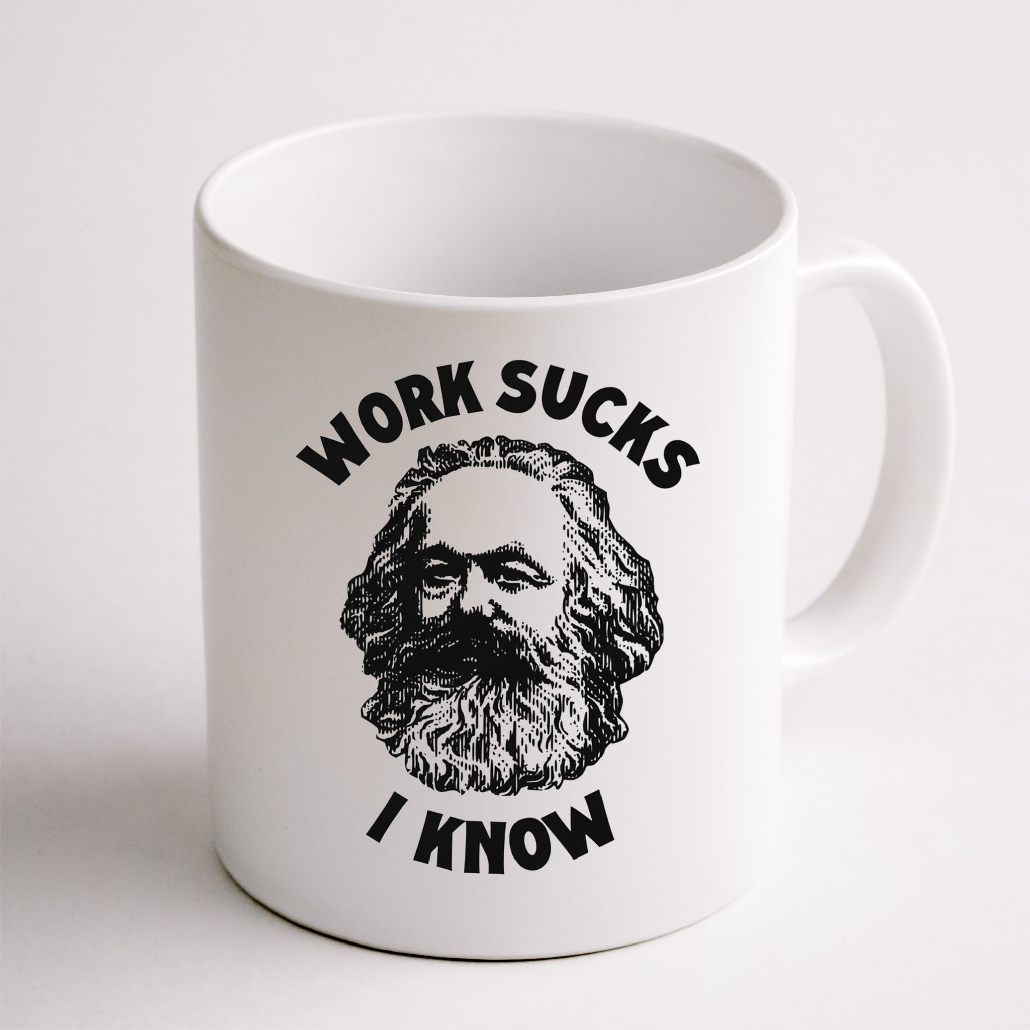 Work Sucks I Know Mug