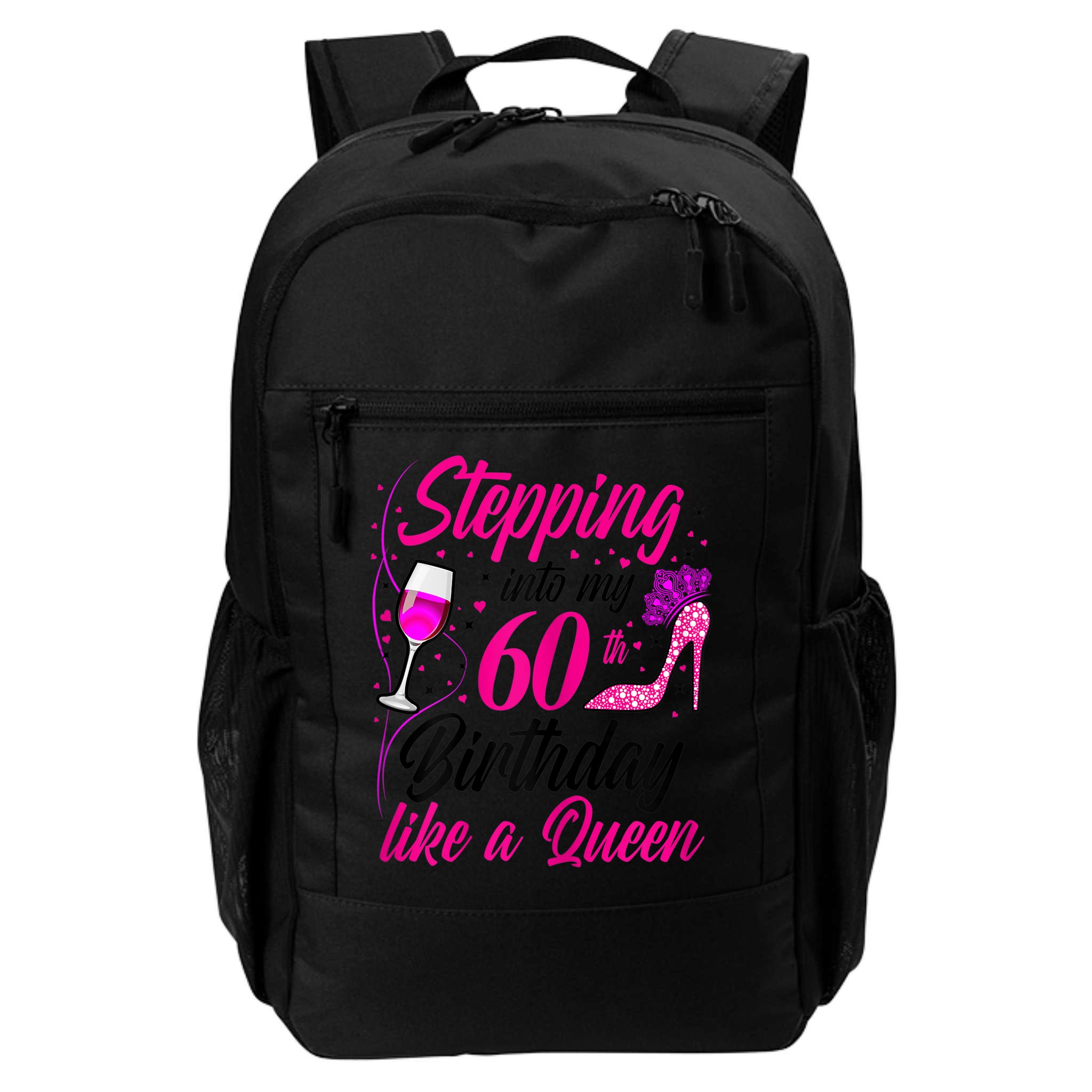 WoM.e.ns Stepping into my 60th Birthday like a Queen I 60th Birthday Backpack