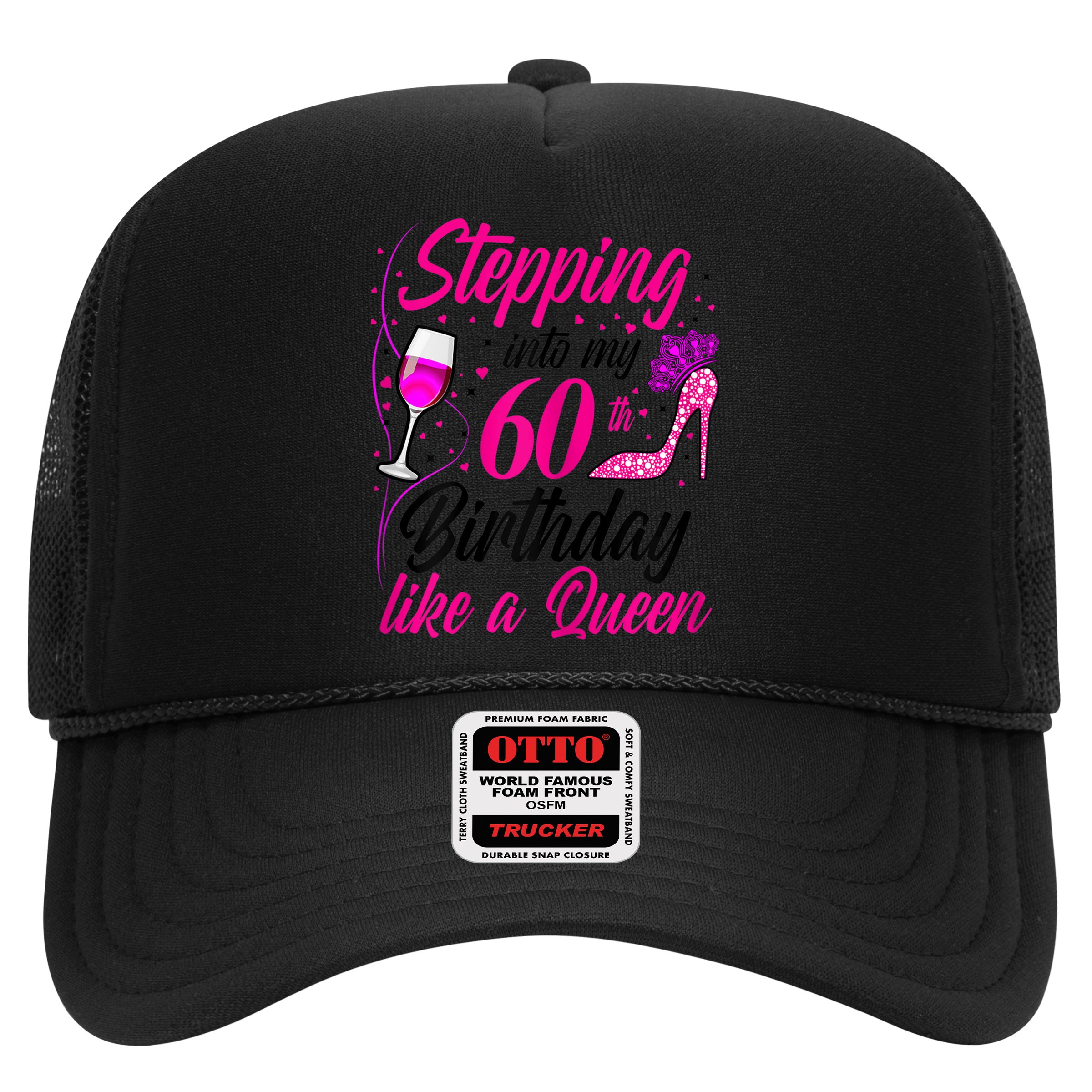 WoM.e.ns Stepping into my 60th Birthday like a Queen I 60th Birthday Hat