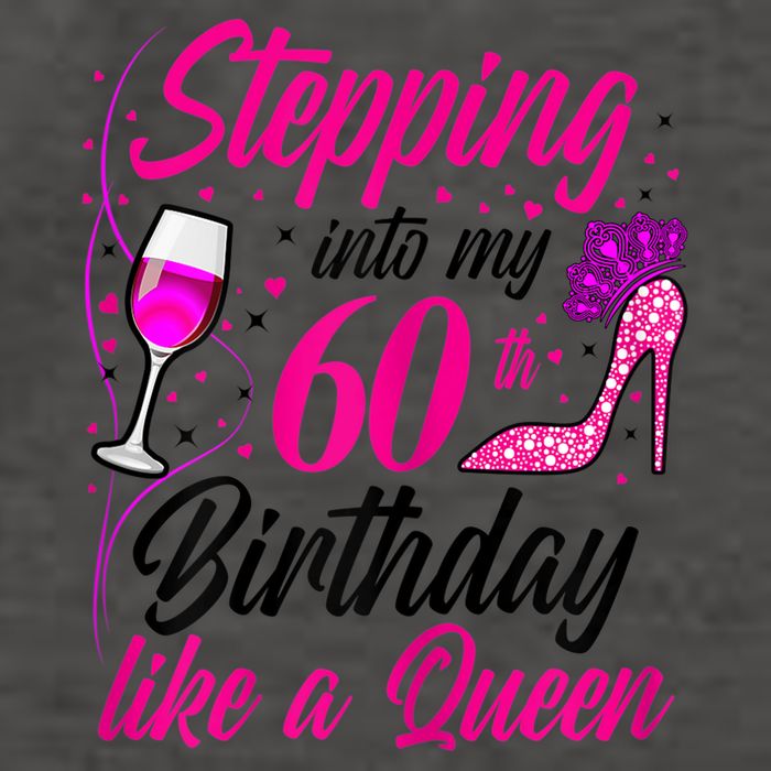 WoM.e.ns Stepping into my 60th Birthday like a Queen I 60th Birthday Vector Backpack