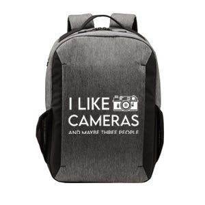 Wayne Setser I Like To Cameras And Maybe Three People Vector Backpack