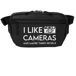 Wayne Setser I Like To Cameras And Maybe Three People Crossbody Pack