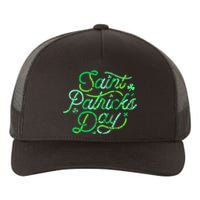 Women Shamrock Irish Culture Saint Patrick's Day Paddy Yupoong Adult 5-Panel Trucker Hat