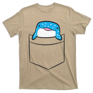 Whale Shark In The Pocket Ocean Animal Pocket Whale Shark T-Shirt