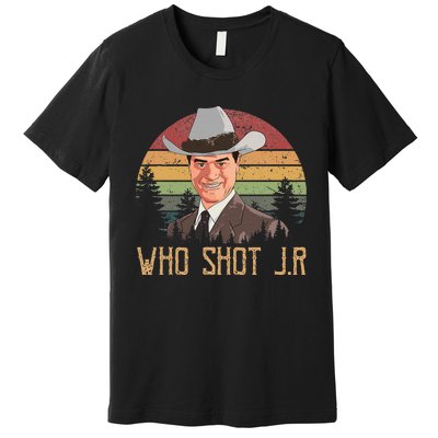 Who Shot J.R Premium T-Shirt